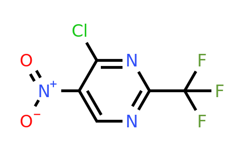 CAS 1260671-72-4 | 4-Chloro-5-nitro-2-(trifluoromethyl)pyrimidine