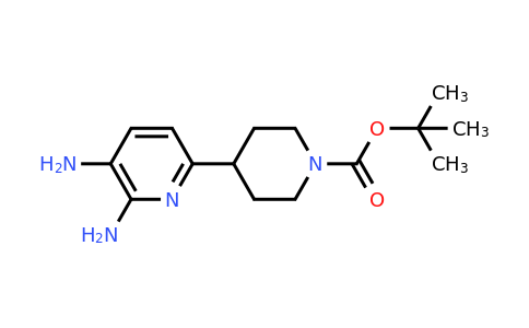 CAS 1260671-75-7 | Tert-butyl 4-(5,6-diaminopyridin-2-YL)piperidine-1-carboxylate
