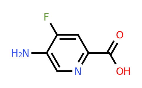 CAS 1260671-78-0 | 5-Amino-4-fluoropyridine-2-carboxylic acid