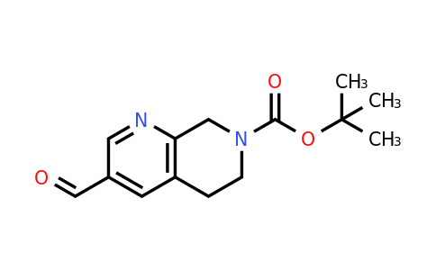 CAS 1260671-85-9 | Tert-butyl 3-formyl-5,8-dihydro-1,7-naphthyridine-7(6H)-carboxylate