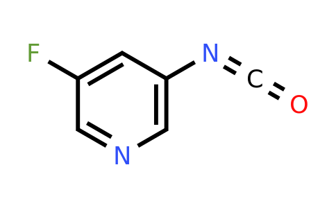 CAS 1260671-87-1 | 3-Fluoro-5-isocyanatopyridine