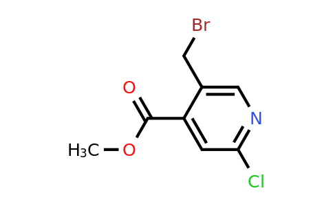 CAS 1260671-90-6 | Methyl 5-(bromomethyl)-2-chloroisonicotinate