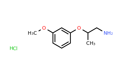 CAS 1260671-94-0 | 2-(3-Methoxyphenoxy)propan-1-amine hydrochloride