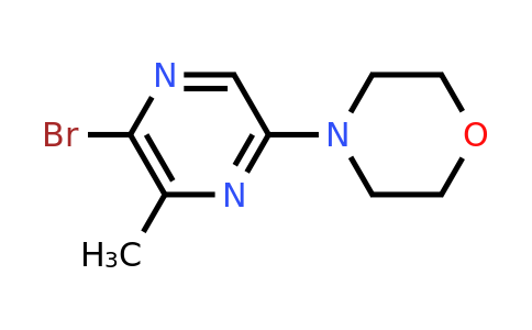 CAS 1260671-97-3 | 4-(5-Bromo-6-methylpyrazin-2-YL)morpholine
