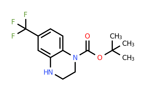 CAS 1260672-04-5 | Tert-butyl 6-(trifluoromethyl)-3,4-dihydroquinoxaline-1(2H)-carboxylate