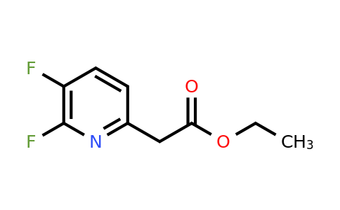 CAS 1260672-07-8 | Ethyl (5,6-difluoropyridin-2-YL)acetate