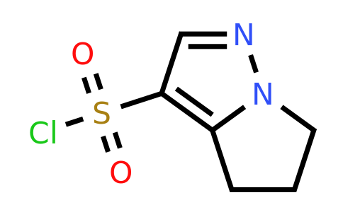 CAS 1260672-13-6 | 4H,5H,6H-Pyrrolo[1,2-B]pyrazole-3-sulfonyl chloride