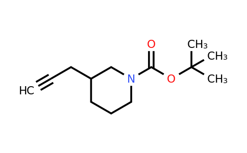 CAS 1260672-17-0 | Tert-butyl 3-prop-2-ynylpiperidine-1-carboxylate