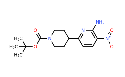 CAS 1260672-22-7 | Tert-butyl 4-(6-amino-5-nitropyridin-2-YL)piperidine-1-carboxylate