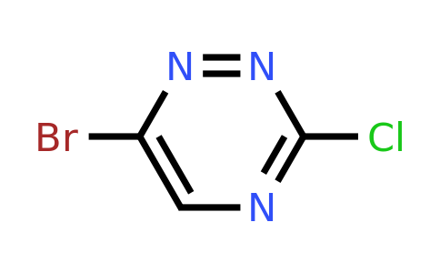 CAS 1260672-35-2 | 6-Bromo-3-chloro-1,2,4-triazine