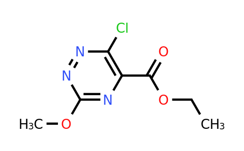 CAS 1260672-36-3 | Ethyl 6-chloro-3-methoxy-1,2,4-triazine-5-carboxylate