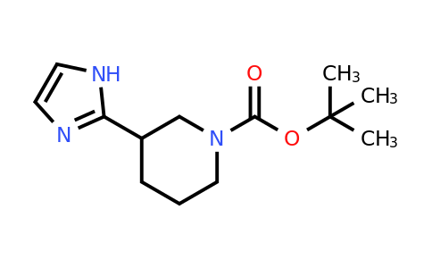 CAS 1260672-41-0 | Tert-butyl 3-(1H-imidazol-2-YL)piperidine-1-carboxylate