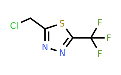 CAS 1260672-42-1 | 2-(Chloromethyl)-5-(trifluoromethyl)-1,3,4-thiadiazole