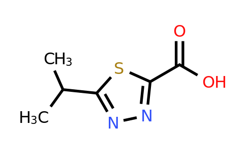 CAS 1260672-43-2 | 5-Isopropyl-1,3,4-thiadiazole-2-carboxylic acid