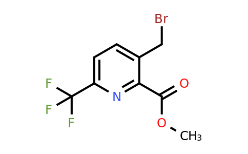 CAS 1260672-79-4 | Methyl 3-(bromomethyl)-6-(trifluoromethyl)pyridine-2-carboxylate
