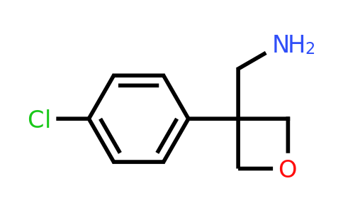 CAS 1260672-85-2 | [3-(4-chlorophenyl)oxetan-3-yl]methanamine
