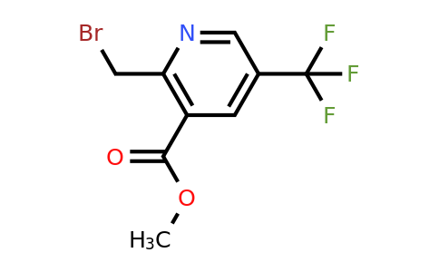 CAS 1260672-86-3 | Methyl 2-(bromomethyl)-5-(trifluoromethyl)nicotinate