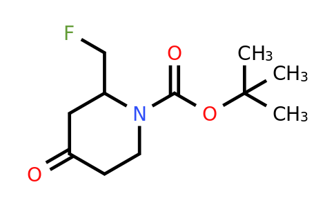 CAS 1260674-52-9 | tert-butyl 2-(fluoromethyl)-4-oxopiperidine-1-carboxylate