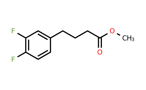 CAS 1260675-17-9 | methyl 4-(3,4-difluorophenyl)butanoate