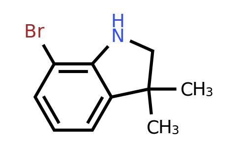 CAS 1260675-93-1 | 7-Bromo-3,3-dimethylindoline