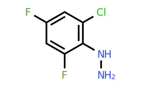 CAS 1260676-91-2 | (2-chloro-4,6-difluorophenyl)hydrazine