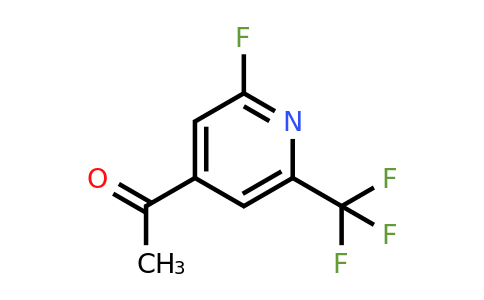 CAS 1260679-15-9 | 1-(2-Fluoro-6-(trifluoromethyl)pyridin-4-YL)ethanone