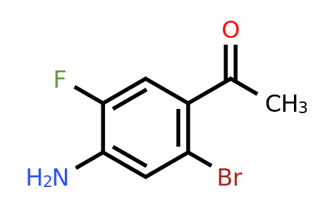 CAS 1260679-46-6 | 1-(4-amino-2-bromo-5-fluorophenyl)ethan-1-one