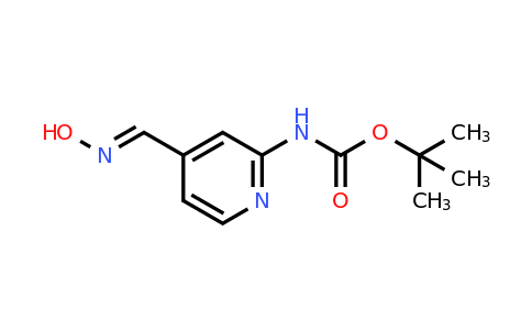 CAS 1260683-98-4 | Tert-butyl 4-[(E)-(hydroxyimino)methyl]pyridin-2-ylcarbamate