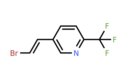 CAS 1260684-03-4 | 5-[(E)-2-Bromovinyl]-2-(trifluoromethyl)pyridine