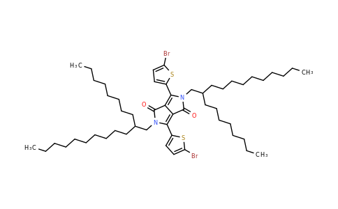 CAS 1260685-63-9 | 3,6-Bis(5-bromothiophen-2-yl)-2,5-bis(2-octyldodecyl)pyrrolo[3,4-c]pyrrole-1,4(2H,5H)-dione