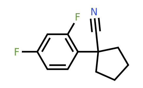 CAS 1260758-81-3 | 1-(2,4-difluorophenyl)cyclopentane-1-carbonitrile
