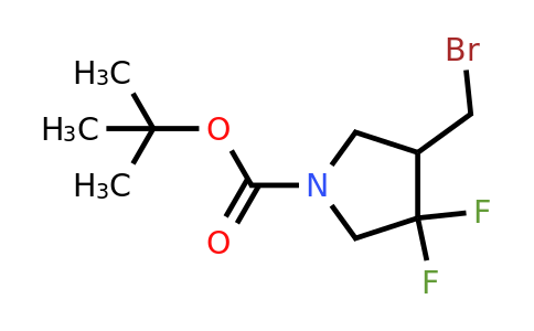 CAS 1260760-83-5 | tert-butyl 4-(bromomethyl)-3,3-difluoropyrrolidine-1-carboxylate