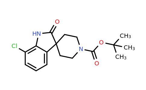 CAS 1260763-61-8 | tert-Butyl 7-chloro-2-oxospiro[indoline-3,4'-piperidine]-1'-carboxylate