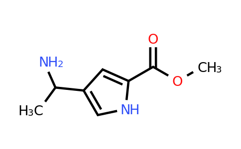 CAS 1260770-01-1 | Methyl 4-(1-aminoethyl)-1H-pyrrole-2-carboxylate