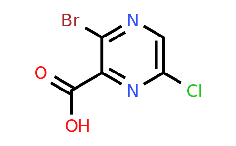 CAS 1260773-60-1 | 3-bromo-6-chloropyrazine-2-carboxylic acid