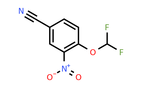 CAS 1260776-40-6 | 4-(Difluoromethoxy)-3-nitrobenzonitrile