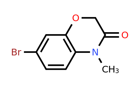 CAS 1260778-66-2 | 7-bromo-4-methyl-3,4-dihydro-2H-1,4-benzoxazin-3-one