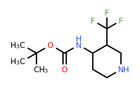 CAS 1260780-34-4 | (3-Trifluoromethyl-piperidin-4-yl)-carbamic acid tert-butyl ester