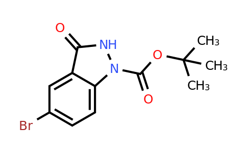 CAS 1260782-03-3 | tert-butyl 5-bromo-3-oxo-2H-indazole-1-carboxylate