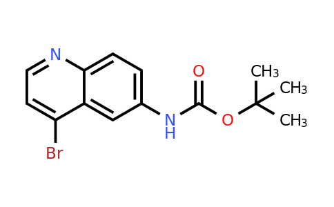 CAS 1260784-05-1 | tert-Butyl (4-bromoquinolin-6-yl)carbamate