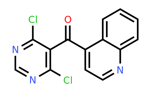 CAS 1260784-20-0 | (4,6-Dichloropyrimidin-5-yl)(quinolin-4-yl)methanone