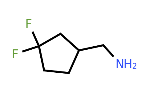 (3,3-difluorocyclopentyl)methanamine
