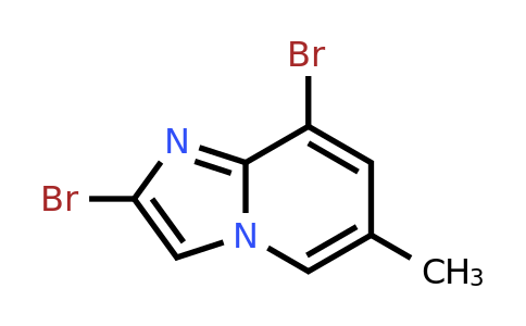 CAS 1260790-68-8 | 2,8-dibromo-6-methyl-imidazo[1,2-a]pyridine