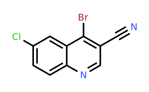 CAS 1260793-72-3 | 4-Bromo-6-chloroquinoline-3-carbonitrile