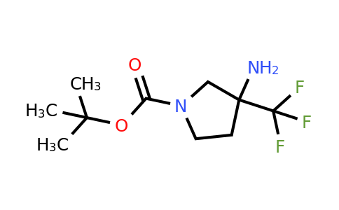 CAS 1260795-79-6 | tert-butyl 3-amino-3-(trifluoromethyl)pyrrolidine-1-carboxylate