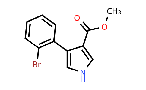 CAS 1260800-09-6 | Methyl 4-(2-bromophenyl)-1H-pyrrole-3-carboxylate