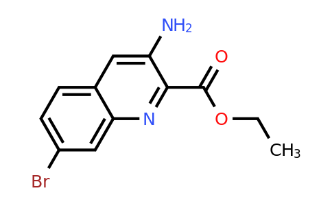 CAS 1260807-99-5 | Ethyl 3-amino-7-bromoquinoline-2-carboxylate