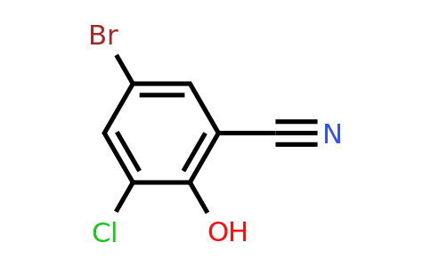 CAS 1260810-06-7 | 5-Bromo-3-chloro-2-hydroxybenzonitrile