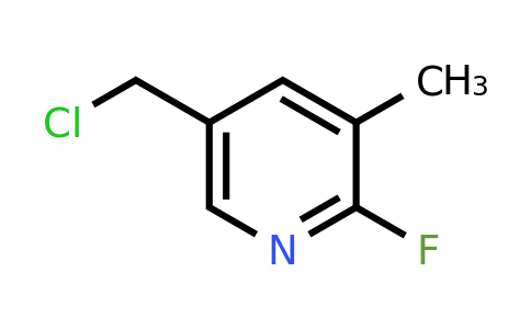 CAS 1260812-45-0 | 5-(Chloromethyl)-2-fluoro-3-methylpyridine
