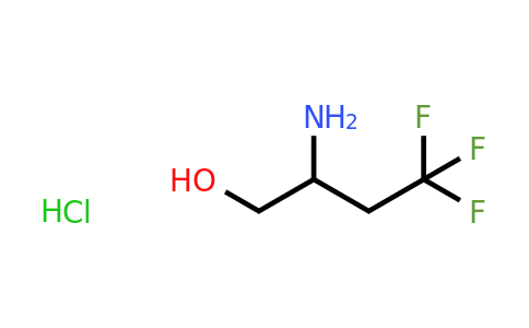 CAS 1260812-60-9 | 2-amino-4,4,4-trifluorobutan-1-ol hydrochloride